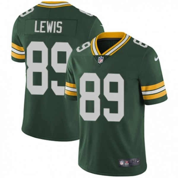Green Bay Packers #89 Marcedes Lewis Green Vapor Untouchable Limited Stitched Jersey - Zenithce