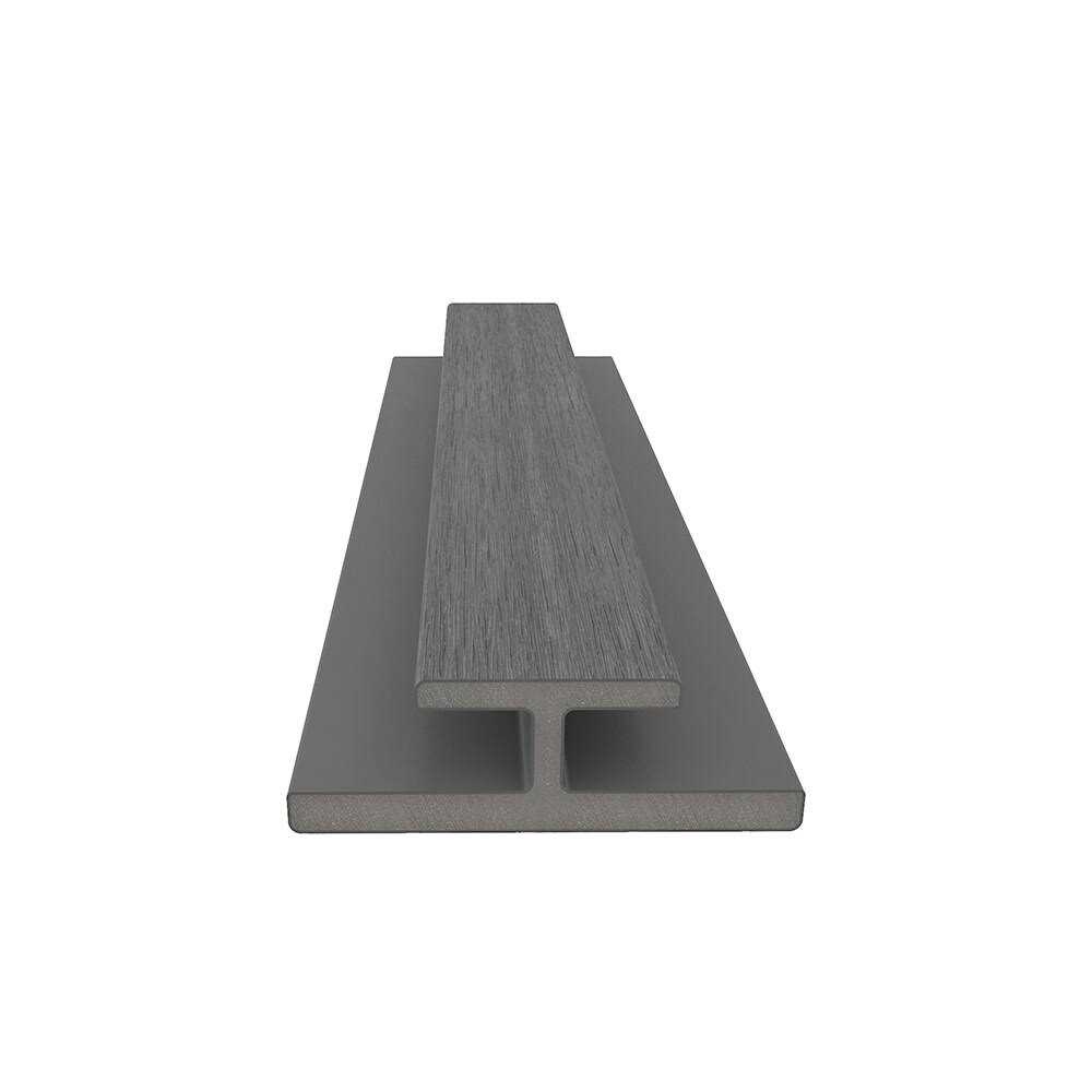 NewTechWood All Weather System 3.1 in. x 1.0 in. x 8 ft. Composite Siding Butt Joint Trim - Zenithce