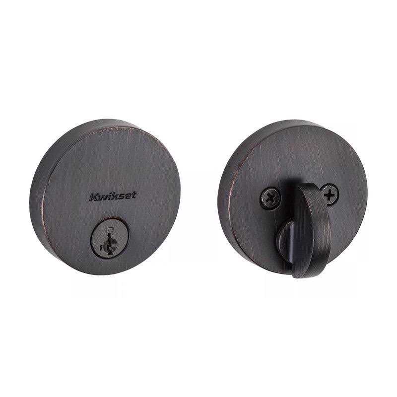Kwikset Uptown Low Profile Single Cylinder Deadbolt - Zenithce