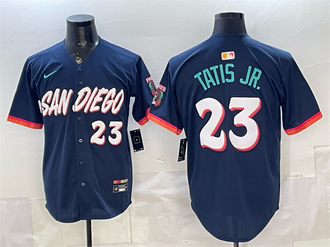 San Diego Padres #23 Fernando Tatis Jr. Obsidian 2026 City Connect Limited Stitched Jersey - Zenithce