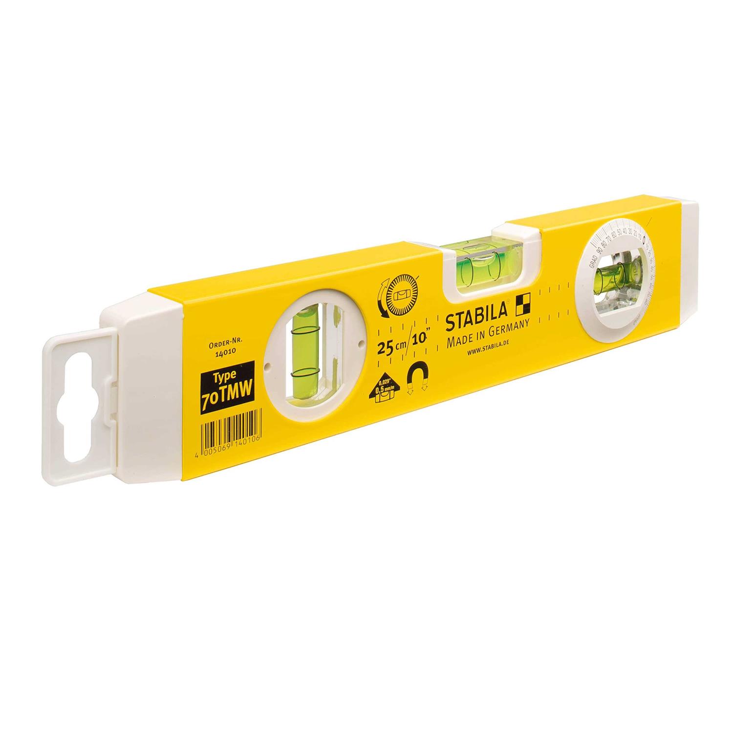Stabila 37816 48-inch and 16-inch Aluminum Box Beam Level Set - Zenithce