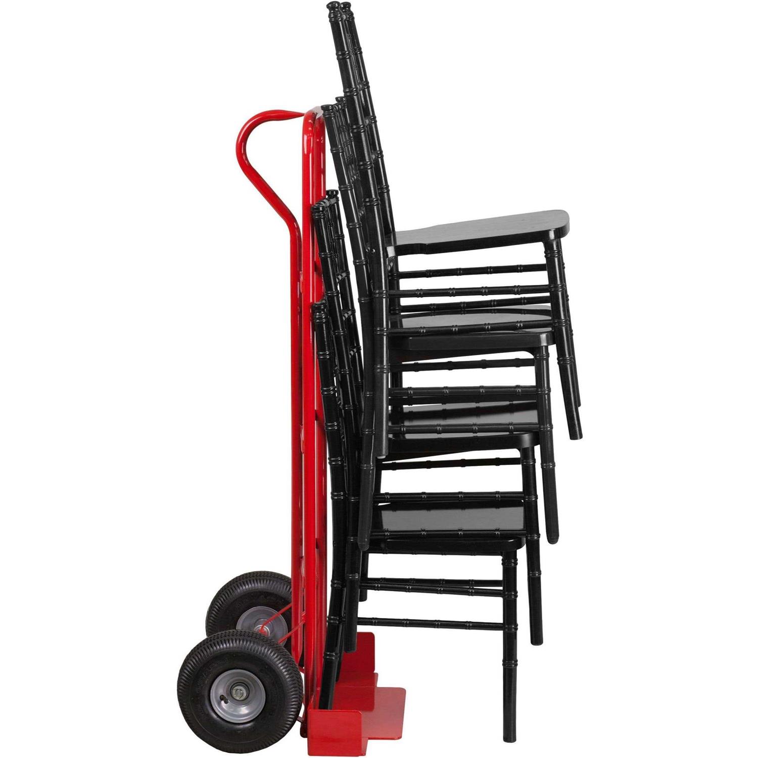 Flash Furniture Hawkins Heavy Duty Folding Table & Chairs Mobile Cart-Locking Wheels QIN - Zenithce