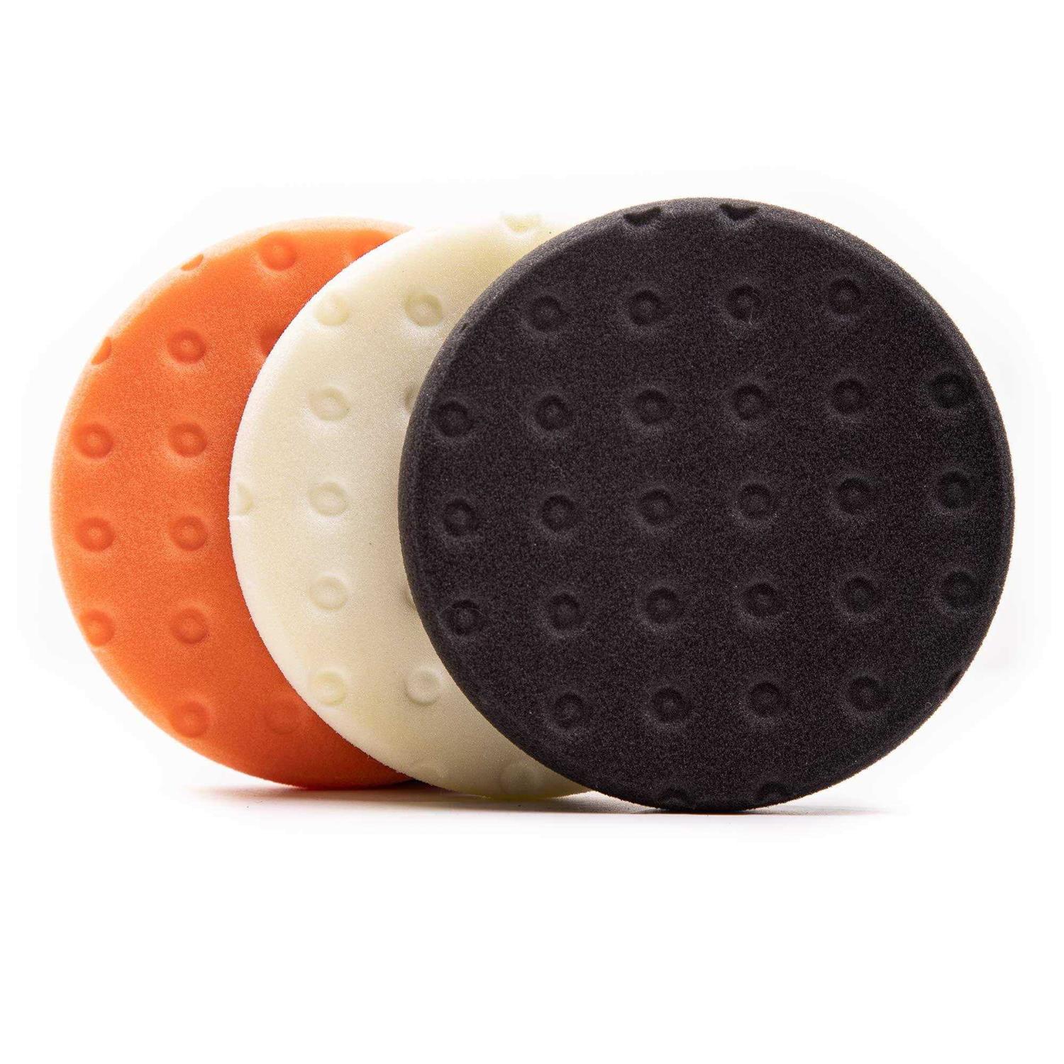 Lake Country CCS Orange, White, and Black Polishing Kit - Zenithce