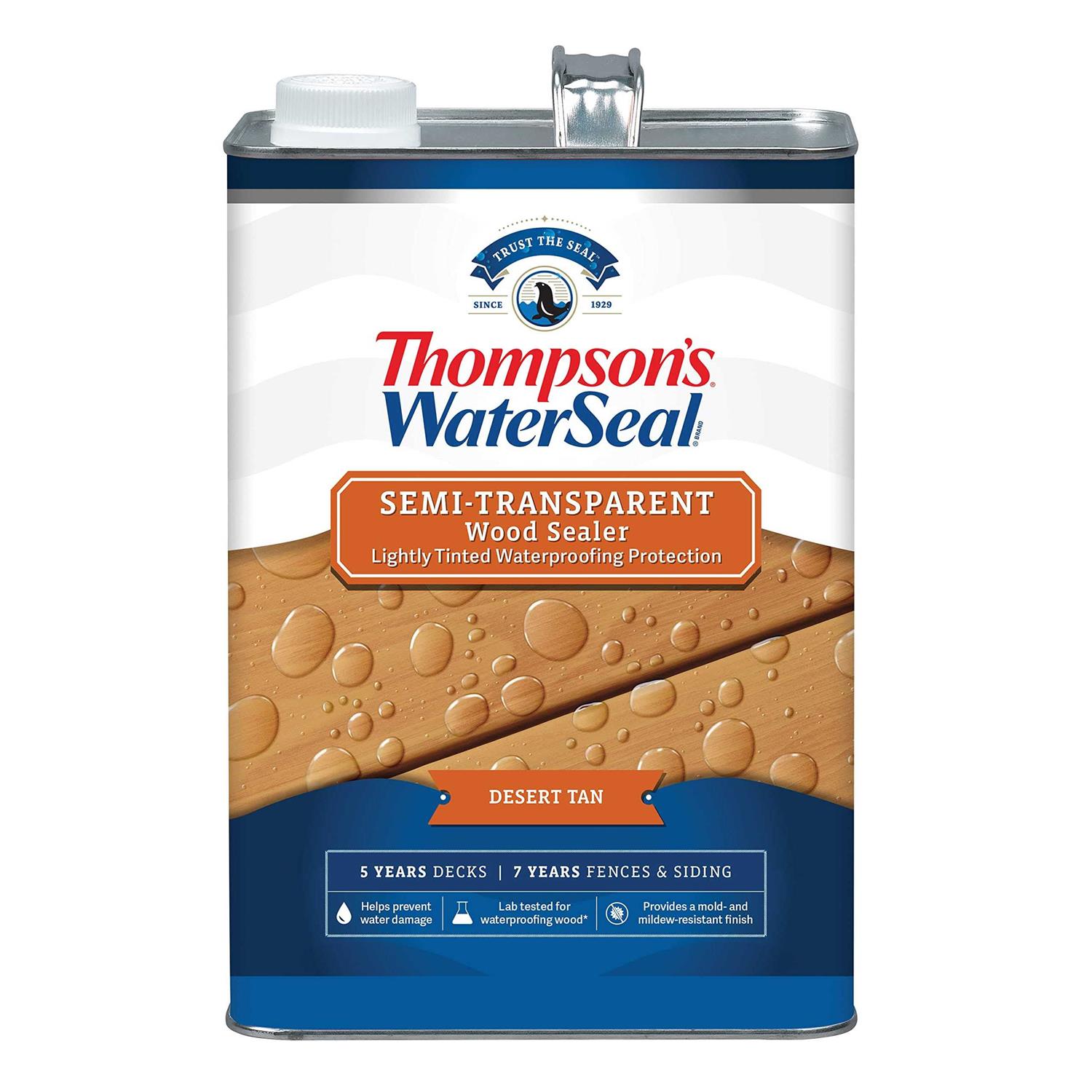 Thompson’s WaterSeal Solid Waterproofing Wood Stain & Sealer - Zenithce