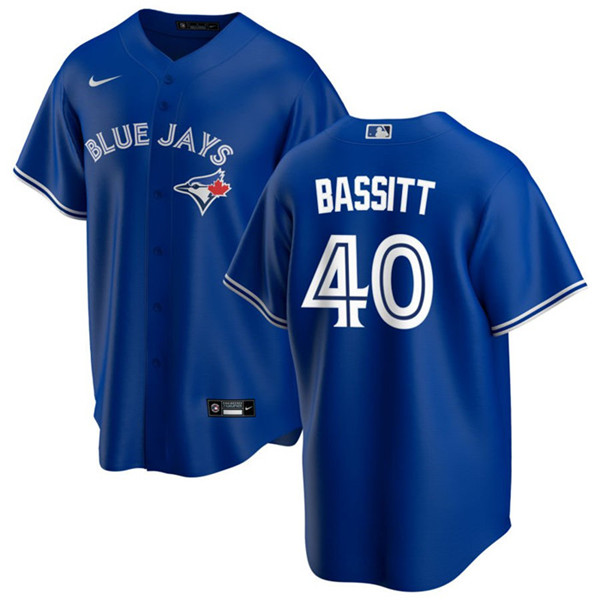 Toronto Blue Jays #40 Chris Bassitt Royal Cool Base Stitched Jersey - Zenithce