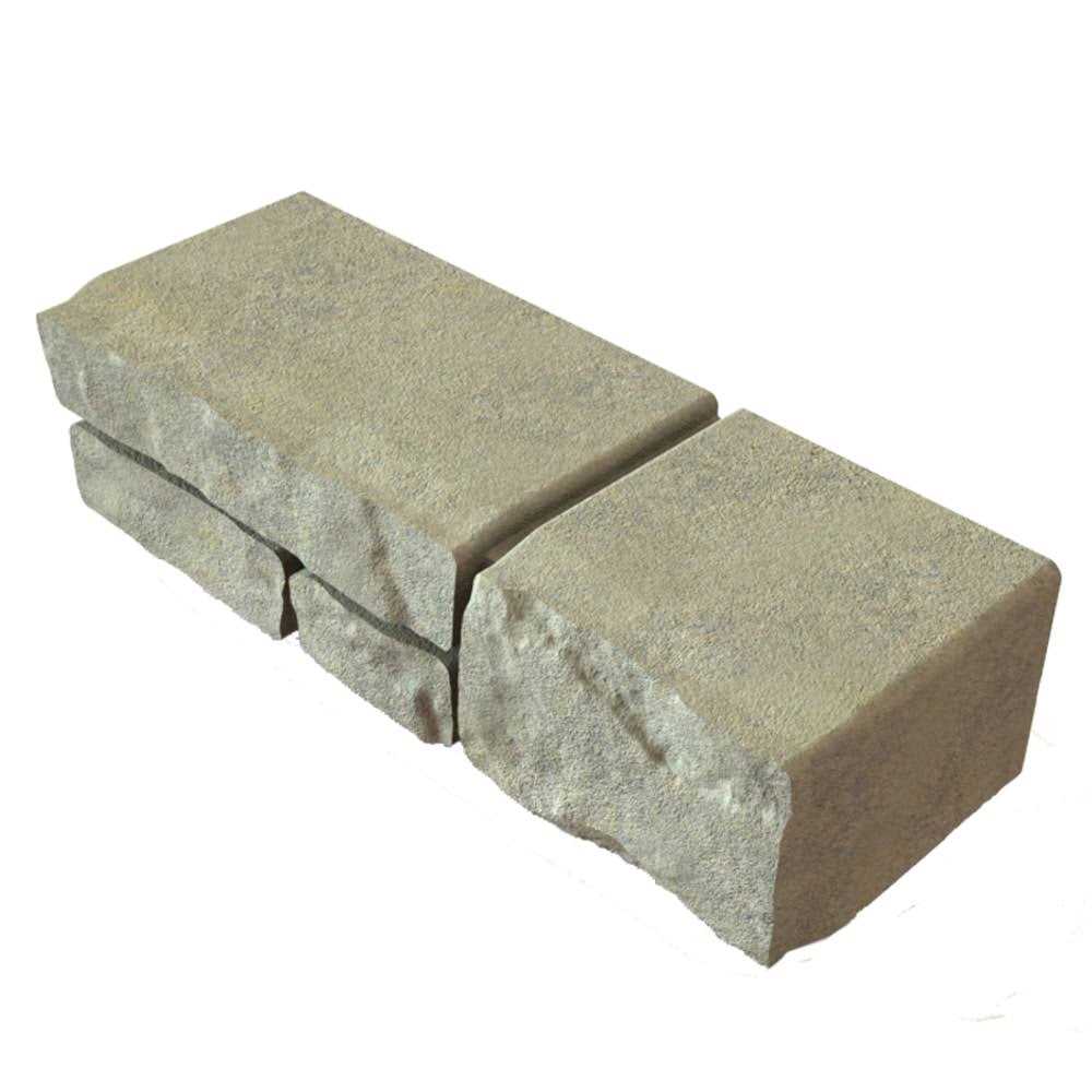 Oldcastle 12 x 12 in. Square Stepping Gang Stone - Zenithce