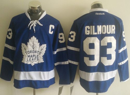 Maple Leafs #93 Doug Gilmour Blue New Stitched Jersey - Zenithce