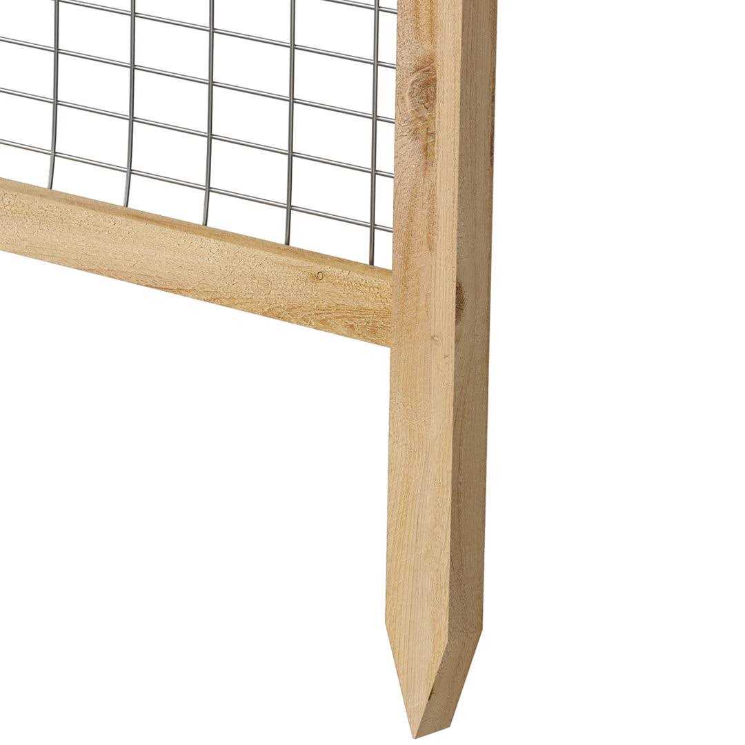 Greenes Fence CritterGuard 23.5 in. Cedar Garden Fence - Zenithce