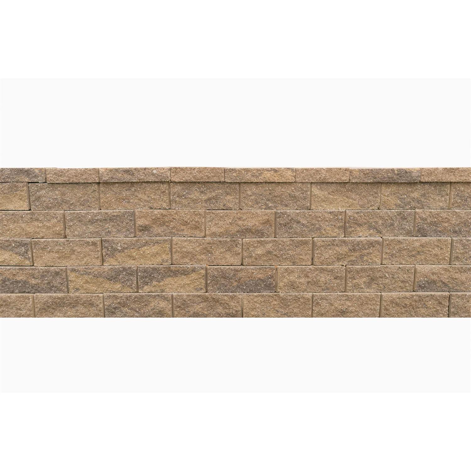 ORCO 15.8-in L x 6-in H x 10-in D Concrete Retaining Wall Block 595970B - Zenithce