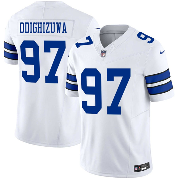 Dallas Cowboys #97 Osa Odighizuwa White 2025 F.U.S.E Vapor Untouchable Limited Football Stitched Jersey - Zenithce