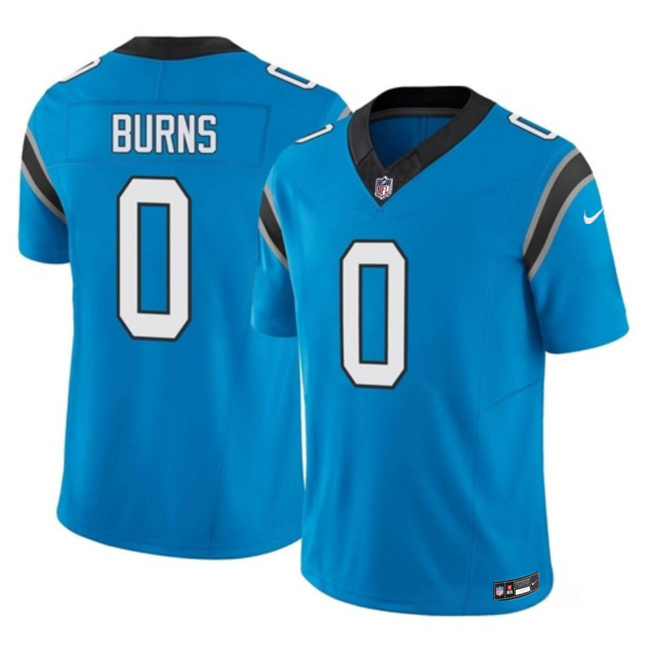 Carolina Panthers #0 Brian Burns Blue 2023 F.U.S.E. Vapor Untouchable Stitched Jersey - Zenithce