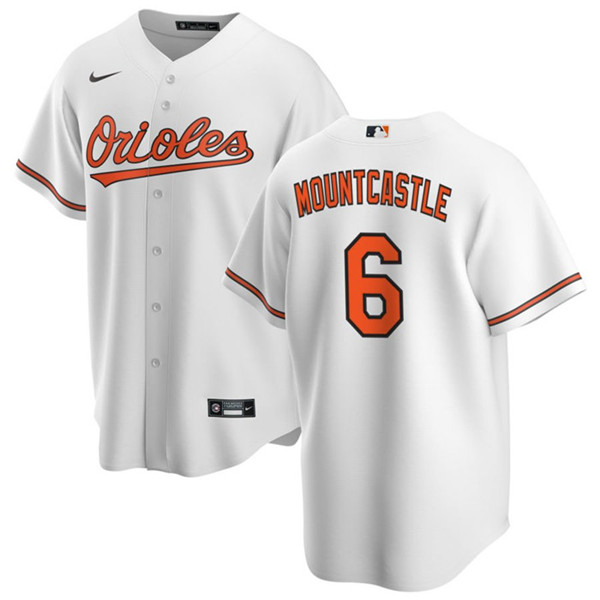 Baltimore Orioles #6 Ryan Mountcastle White Cool Base Stitched Jersey - Zenithce