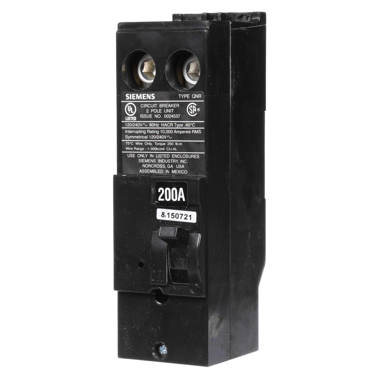 Siemens QF250AP 50 Amp Double Pole Type QPF GFCI Circuit Breaker - Zenithce