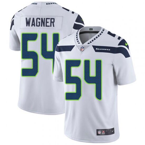 Seattle Seahawks #54 Bobby Wagner White Vapor Untouchable Limited Stitched Jersey - Zenithce