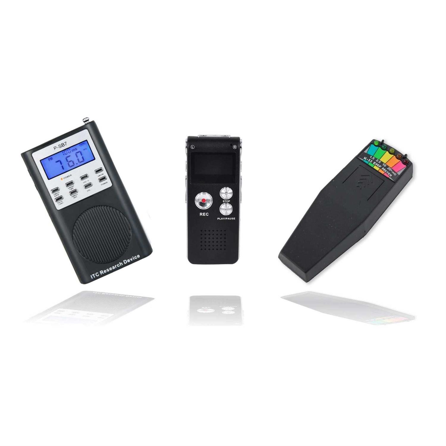 Ghost Hunting Equipment Hand-held EMF Meter Spirit Box Paranormal Equipment - Zenithce