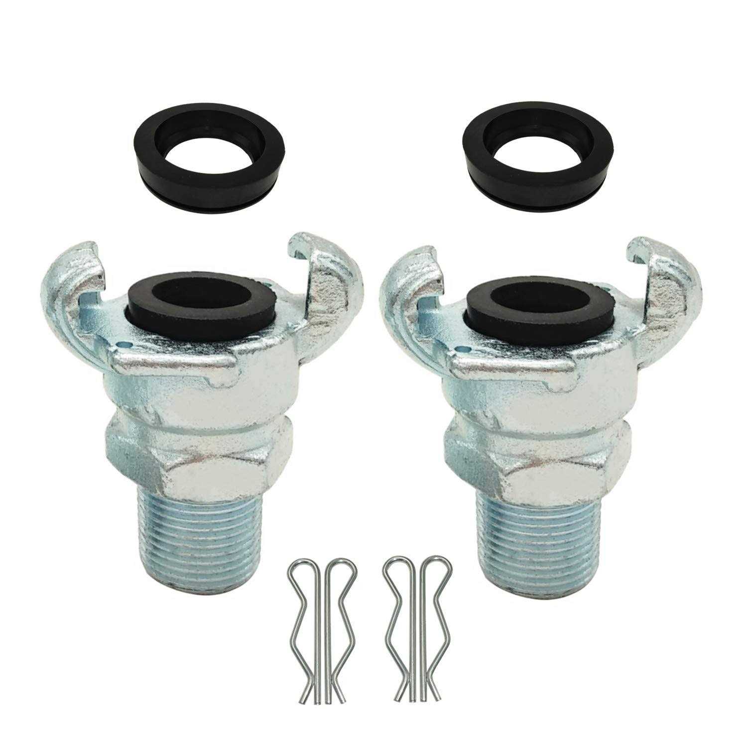 NPGLOBAL RV Water Softener Portable 16,000 Grain 3/4 GHT Fittings - Zenithce