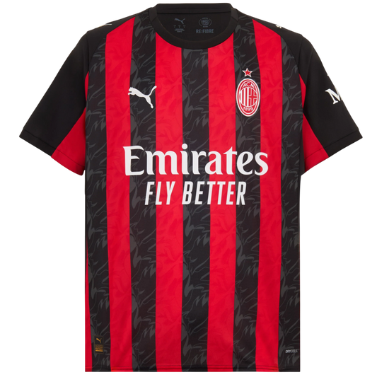 AC Milan Home Soccer jersey 25/26 - Zenithce