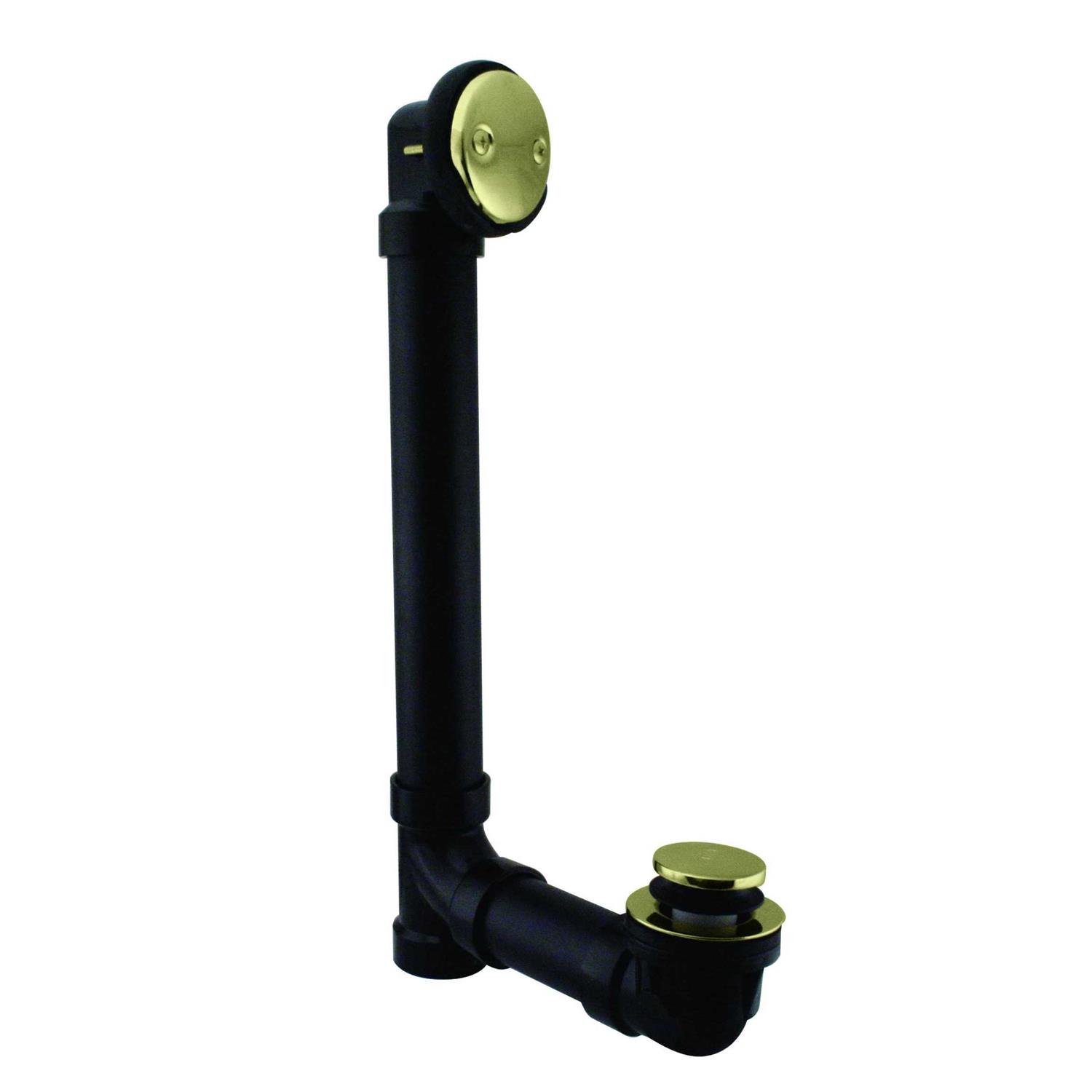 Westbrass Tip-Toe Sch 40 ABS Bath Waste with Two-Hole Elbow - Zenithce