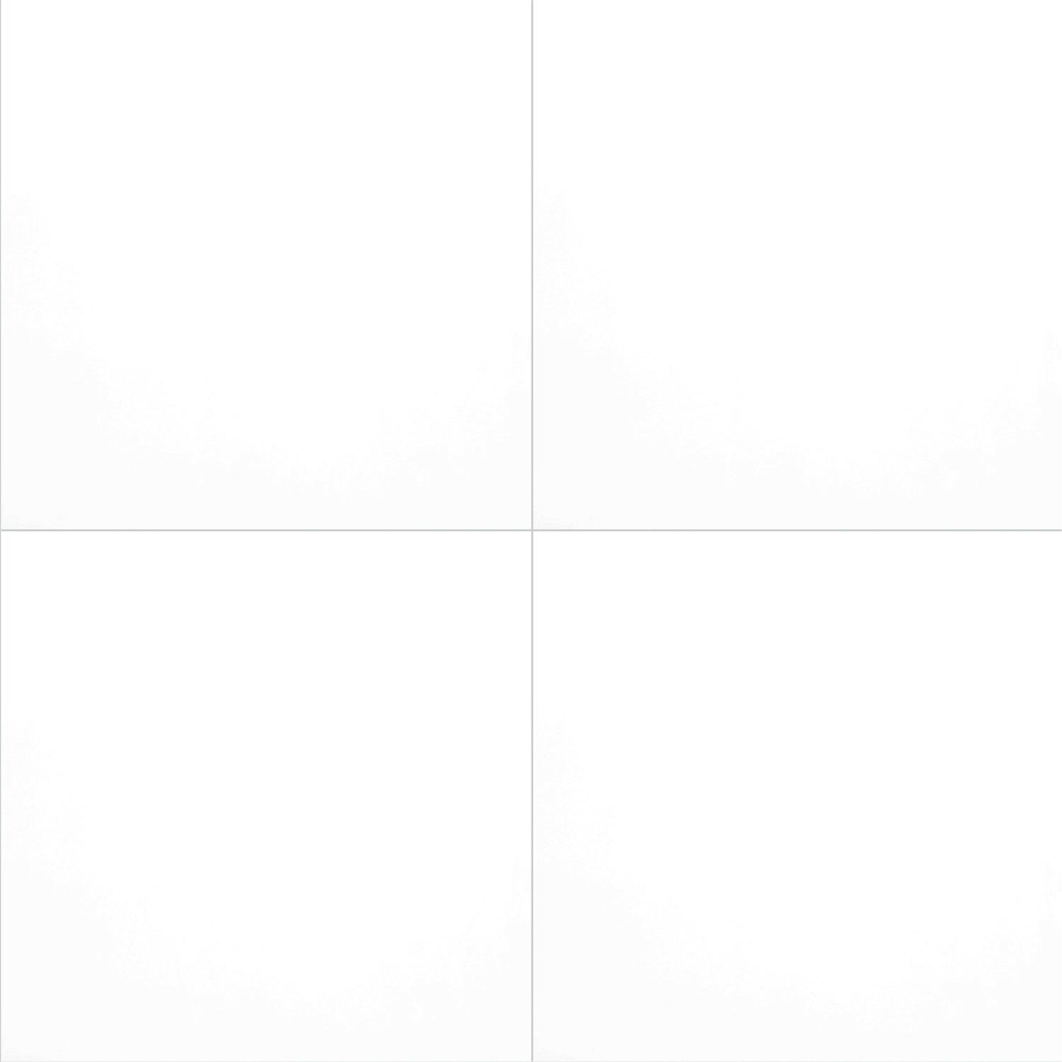 MSI White 12 in. x 24 in. Polished Porcelain Floor and Wall Tile - Zenithce