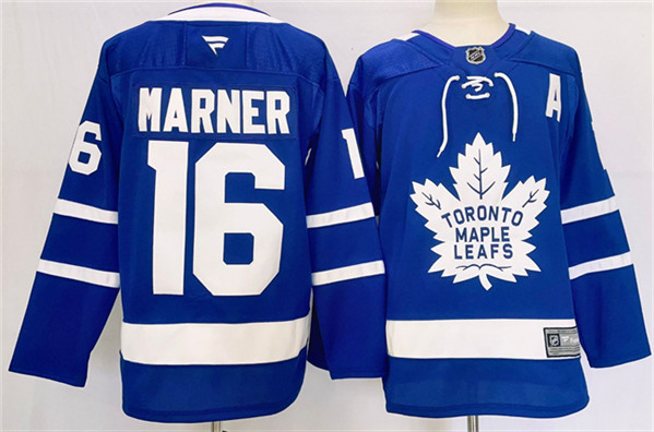 Toronto Maple Leafs #16 Mitchell Marner Blue 2024-25 Stitched Jersey - Zenithce