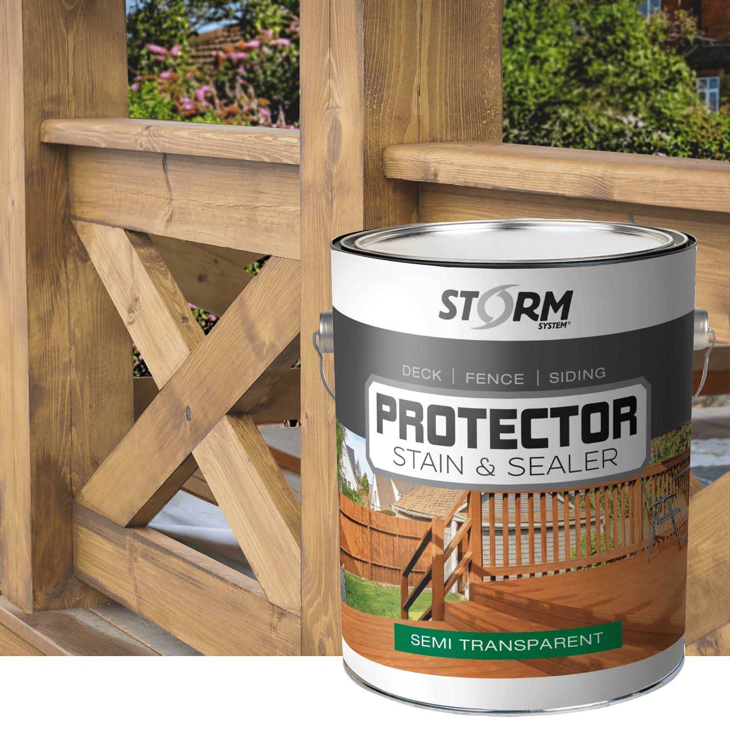 Storm System Protector Stain and Sealer - Zenithce