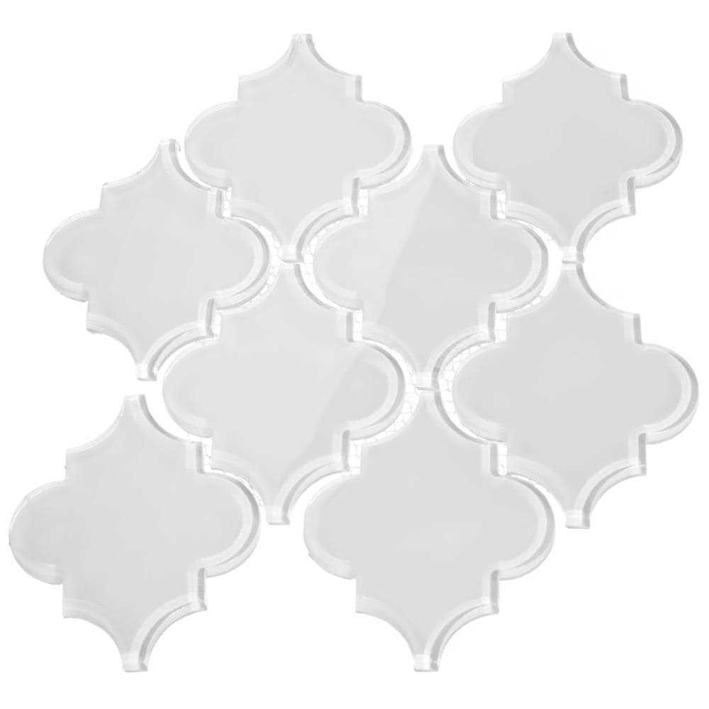 Giorbello 6 in. x 12 in. x 8mm Glass Subway Tile Sample - Zenithce