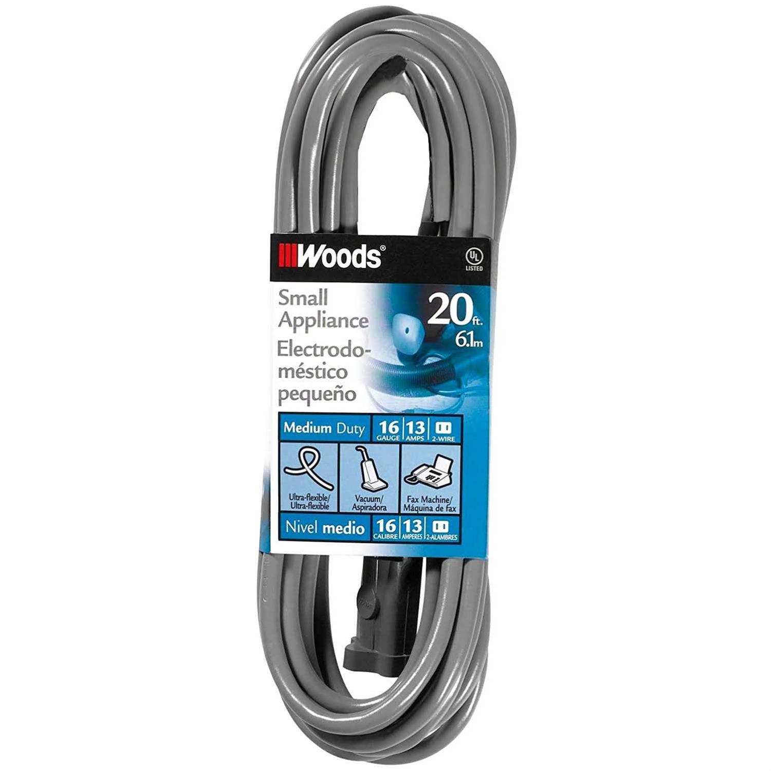 Woods 8′ Outdoor Extension Cord with Power Block Green - Zenithce
