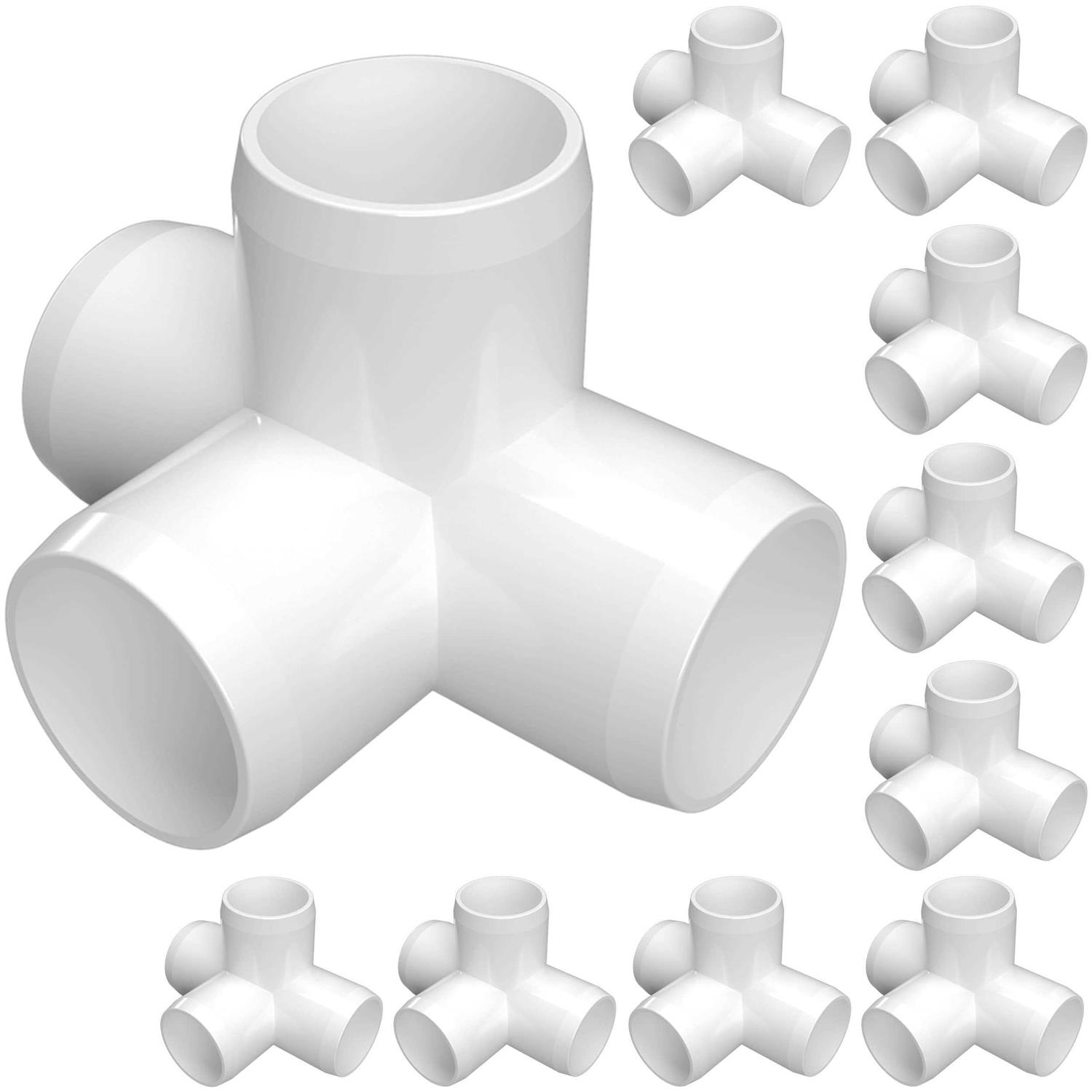 Formufit 1-1/4 in. x 40 Pipe Clamp Schedule 40 Rigid PVC Material Clip - Zenithce
