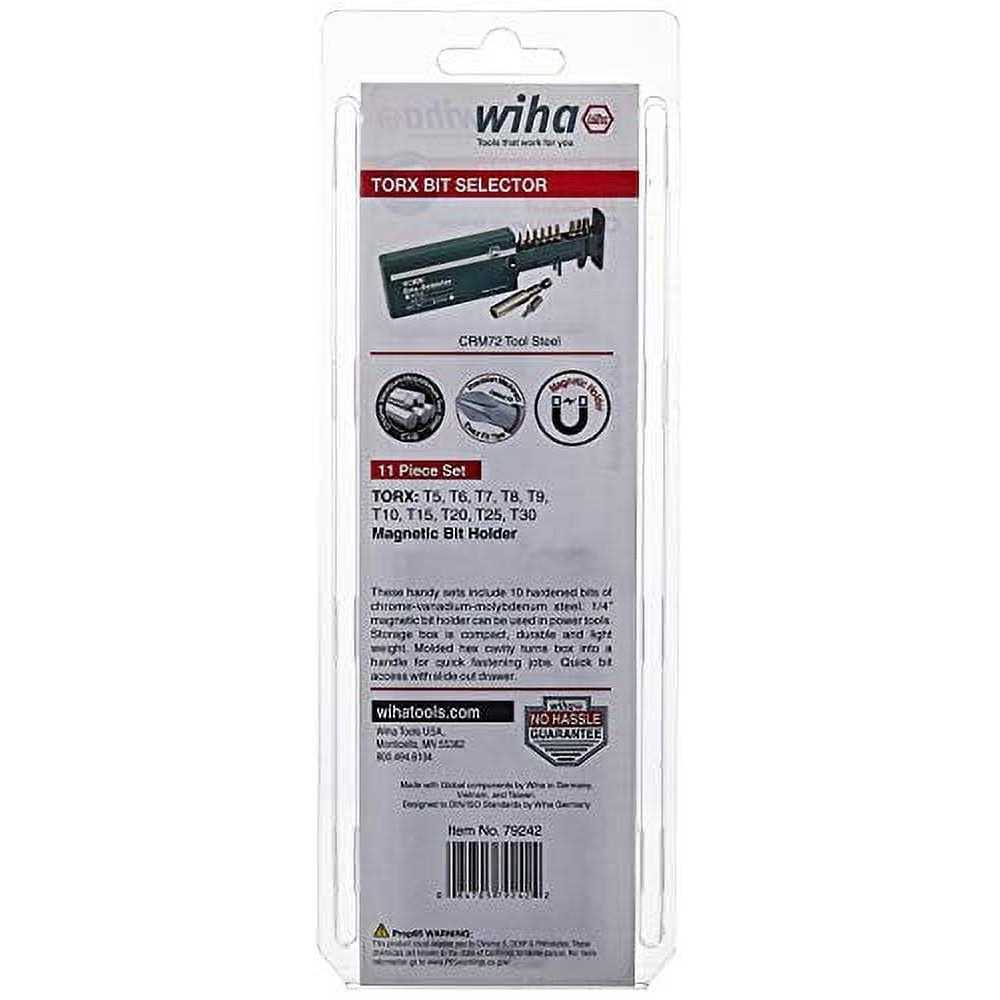 Wiha 77781 13 Bit Pack Reload for Technicians 26 In One Ultra Driver - Zenithce