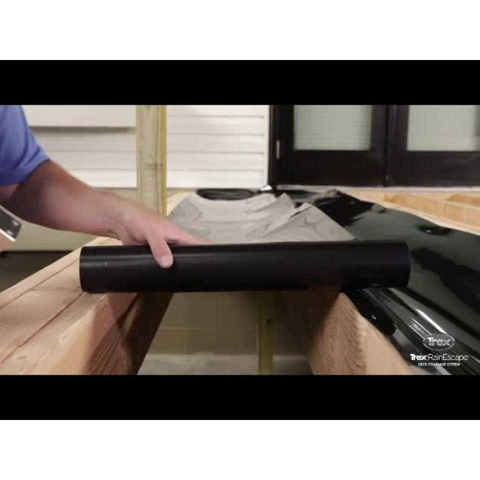 Trex 12-ft Black Under Deck Ceiling Trough - Zenithce