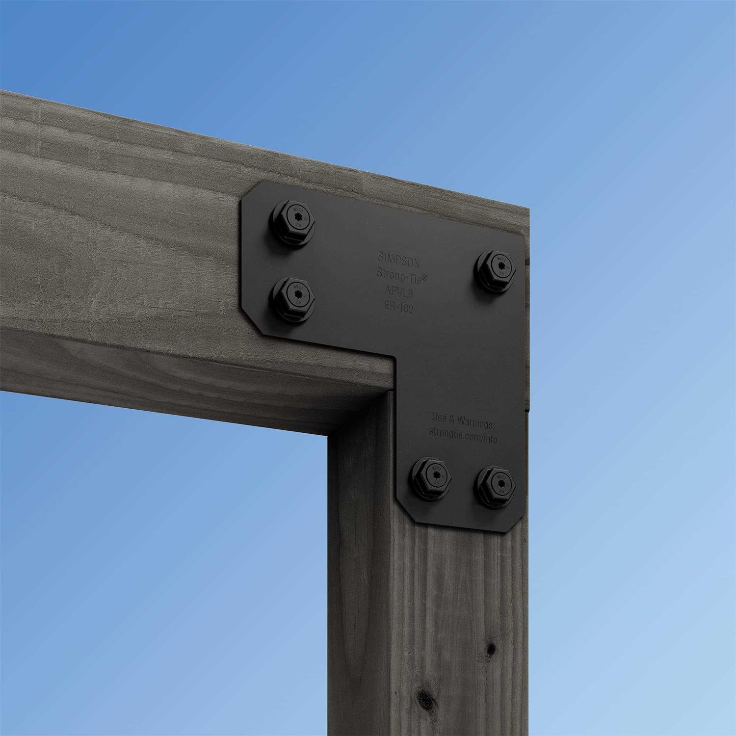 Simpson Strong-Tie APVL6 Avant 6x L Strap - Zenithce