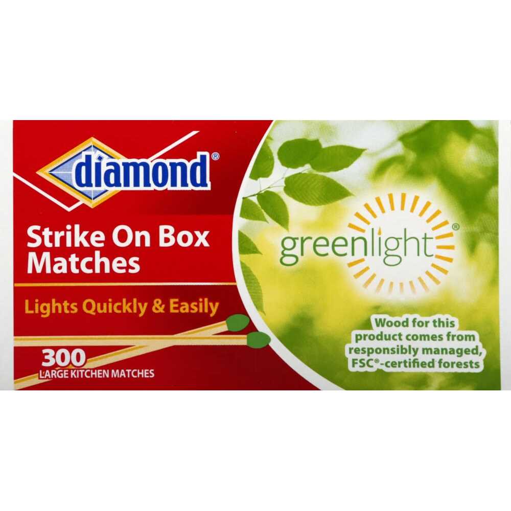 Diamond Matches Strike On Box - Zenithce