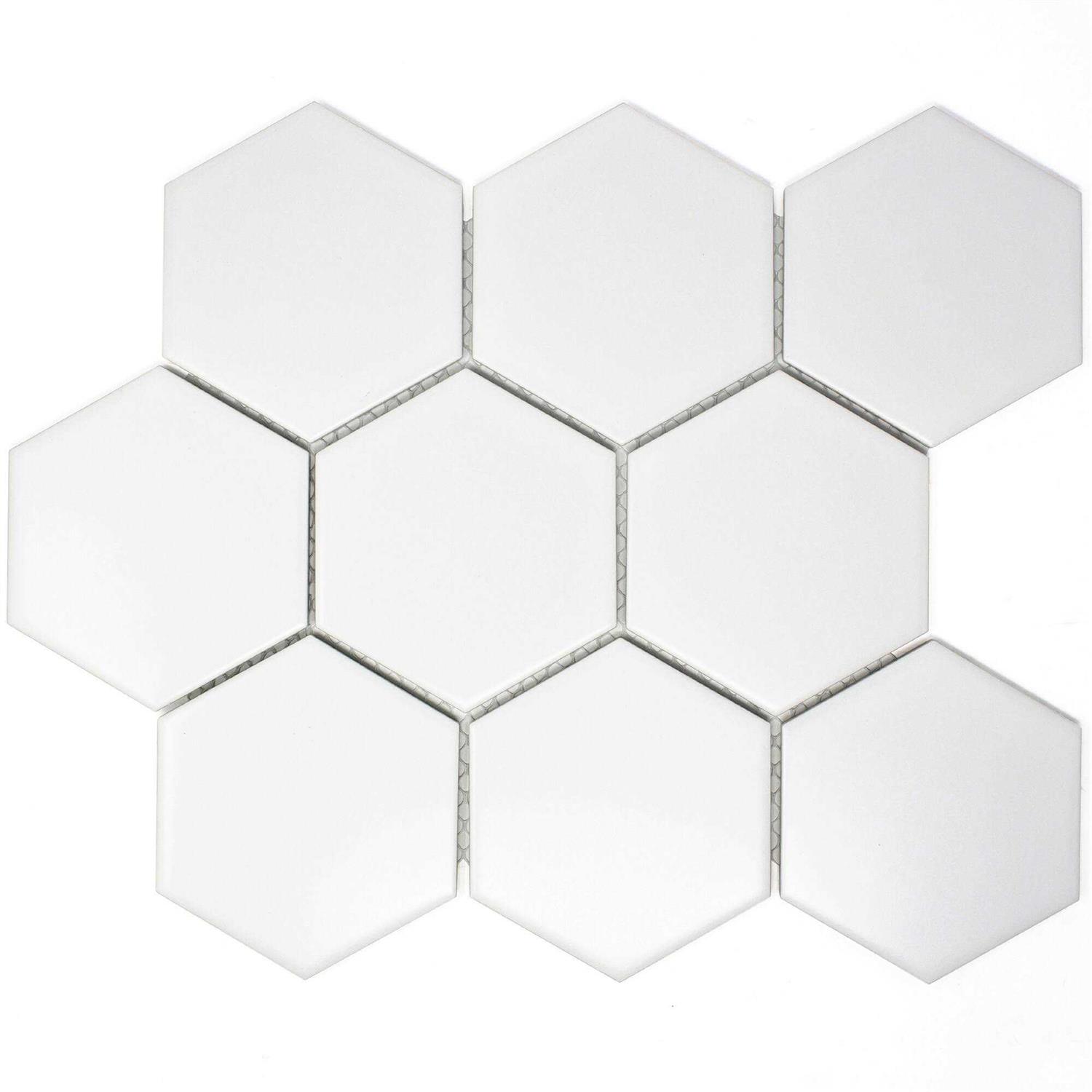 Supreme Tile TileGen. 3.75 x 3.75 Hexagon Porcelain Tile - Zenithce