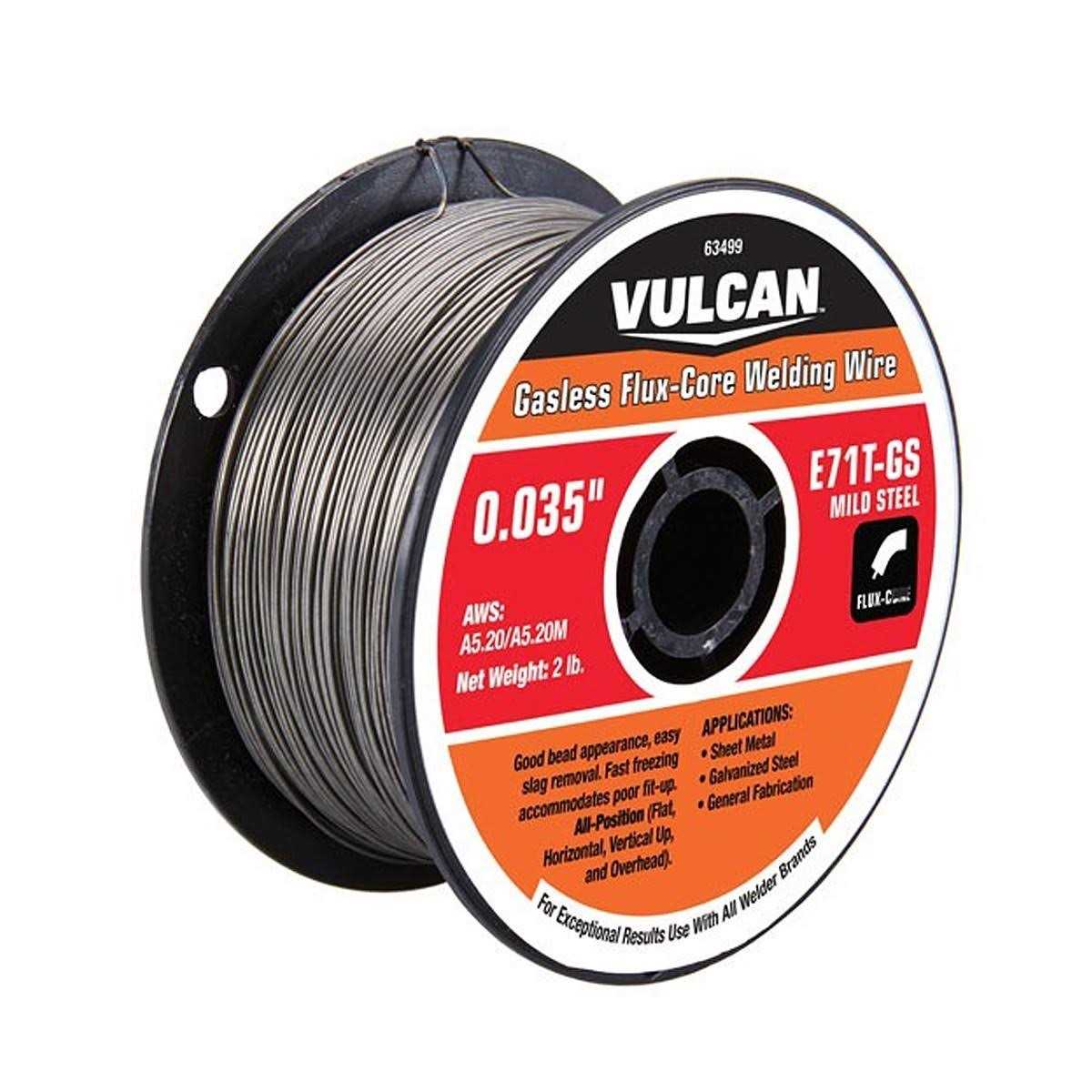 Vulcan E71T-GS Flux Core Welding Wire - Zenithce