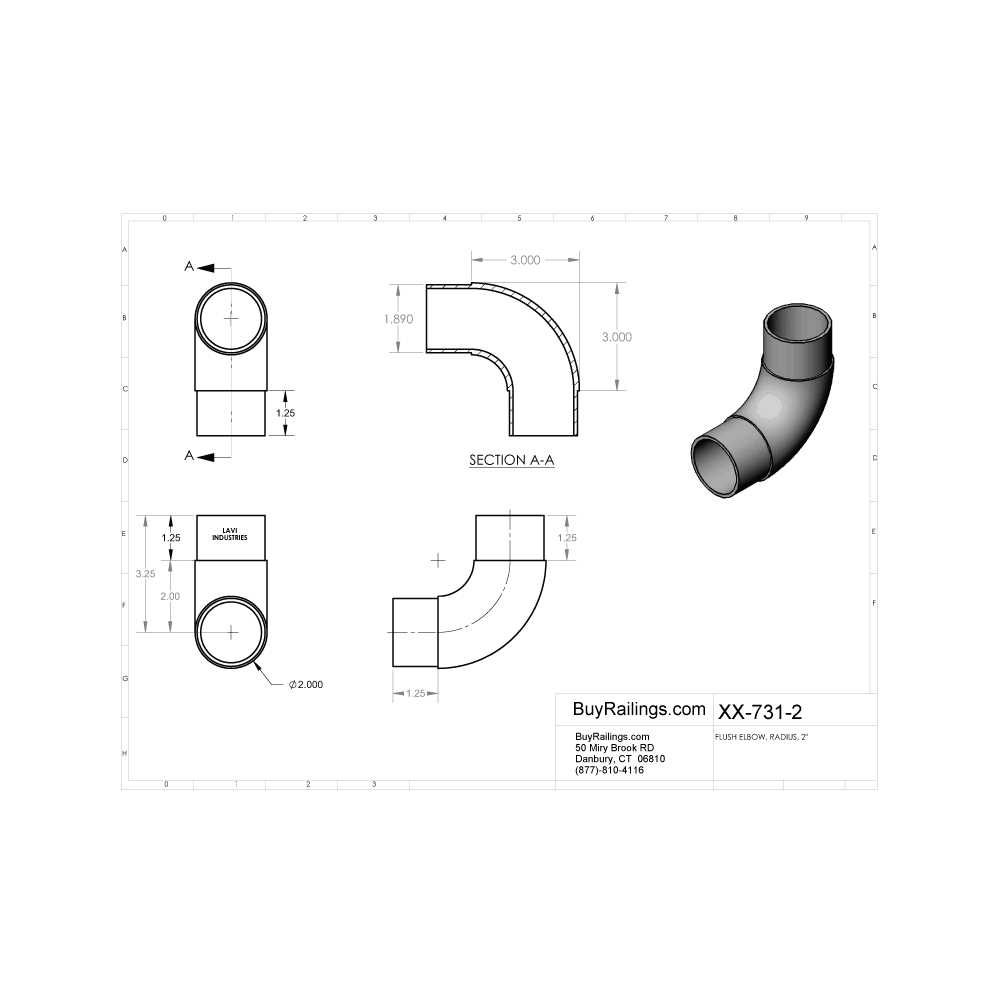 Lido Designs Designs Flush Radius Ell Finish - Zenithce