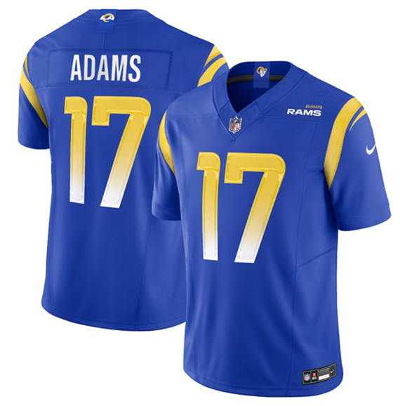 Los Angeles Rams #17 Davante Adams Blue 2024 F.U.S.E. Vapor Untouchable Limited Stitched Jersey - Zenithce