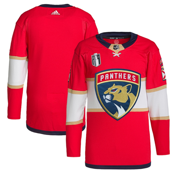 Florida Panthers Blank Red 2023 Stanley Cup Final Stitched Jersey - Zenithce