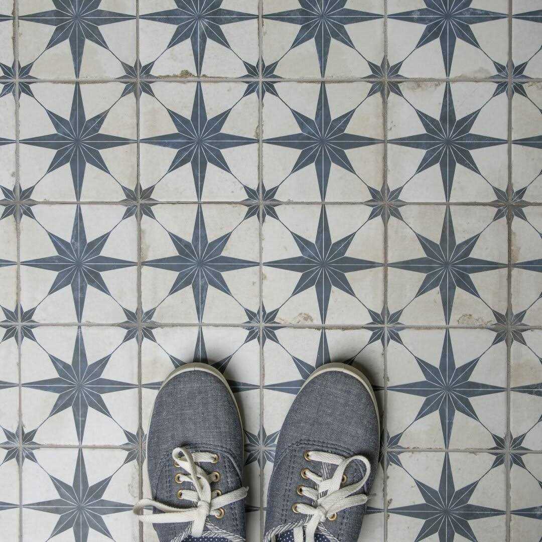 Merola Tile Harmonia Kings Star 13 x 13 Ceramic Floor and Wall Tile - Zenithce