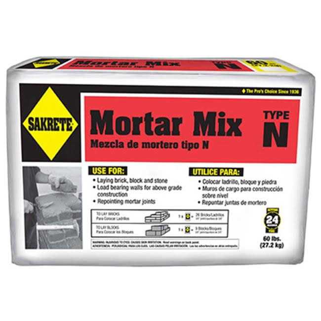 Sakrete Mortar Mix Type N - Zenithce