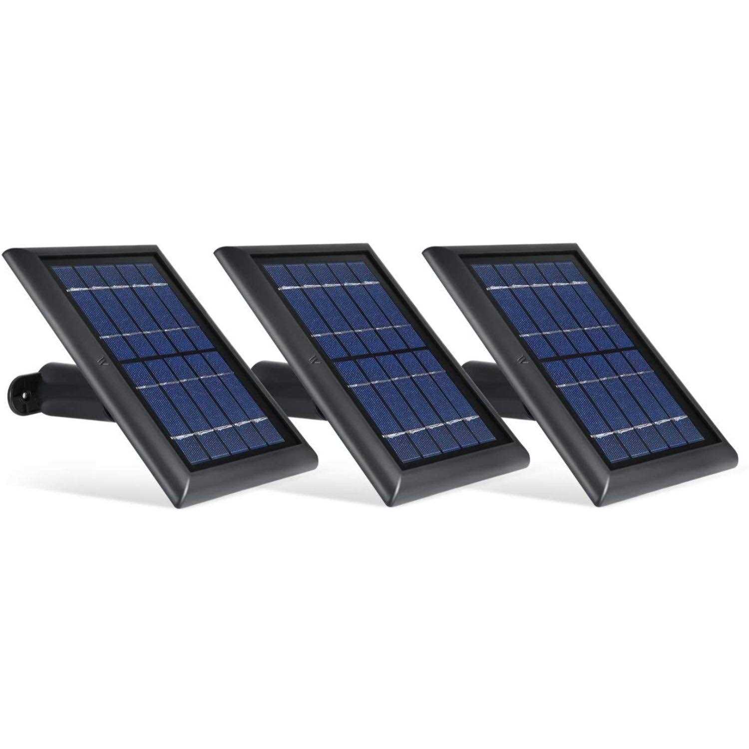 Wasserstein Solar Panel with 13ft Cable for Arlo Essential Spotlight/XL Spotlight Camera Only - Zenithce
