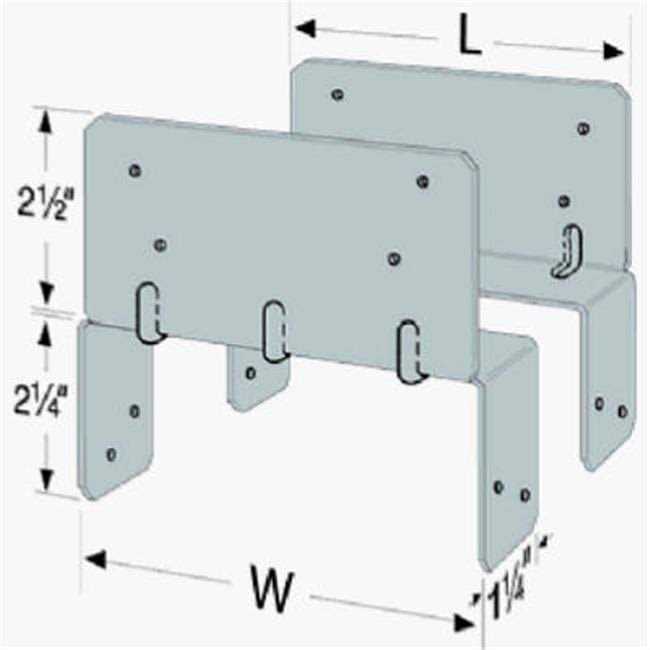 Simpson Strong-Tie LPC4Z ZMax Post Cap - Zenithce