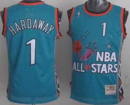 1996 All-Star #1 Penny Hardaway Green Swingman Throwback Jersey - Zenithce