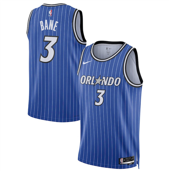 Orlando Magic #3 Desmond Bane Blue 2025 Icon Edition Stitched Jersey - Zenithce