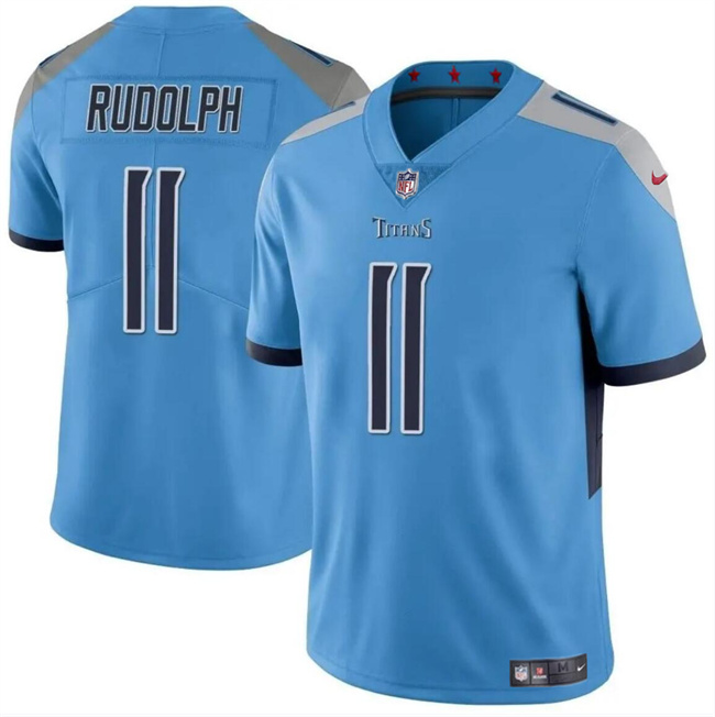 Tennessee Titans #11 Mason Rudolph Blue Vapor Limited Stitched Jersey - Zenithce
