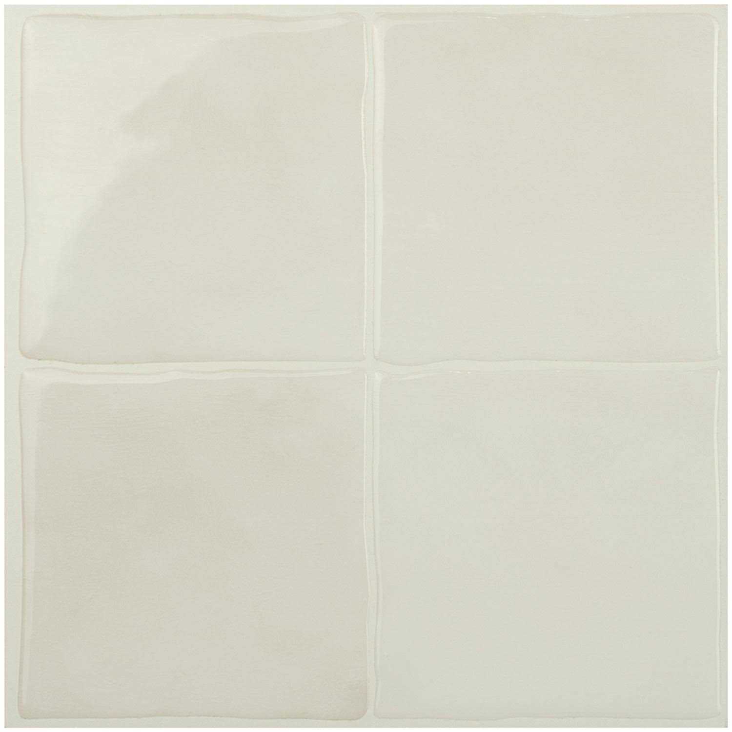 Smart Tiles Zellige Costa Blue 9 in. x 9 in. Vinyl Peel and Stick Tile - Zenithce