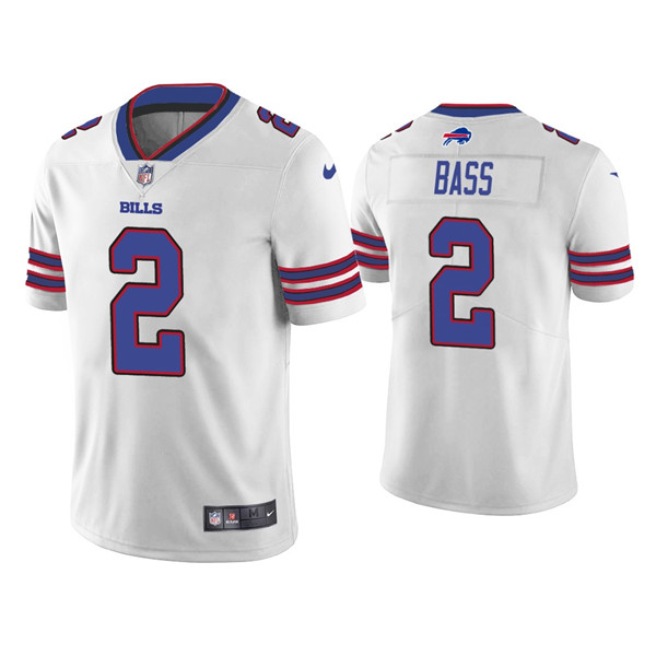 Buffalo Bills #2 Tyler Bass White Vapor Untouchable Limited Stitched Jersey - Zenithce
