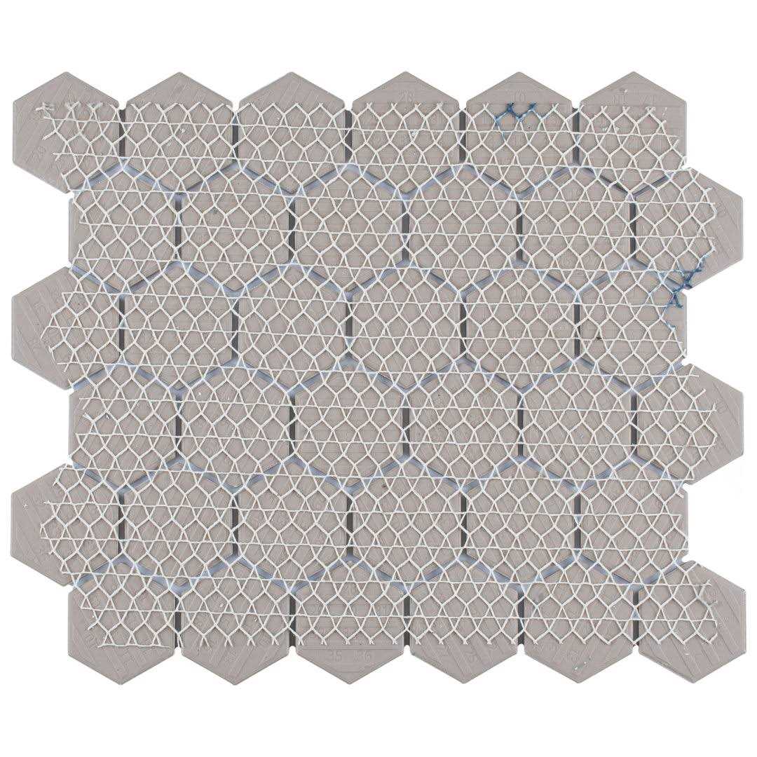 Merola Tile Hex Porcelain Mosaic - Zenithce