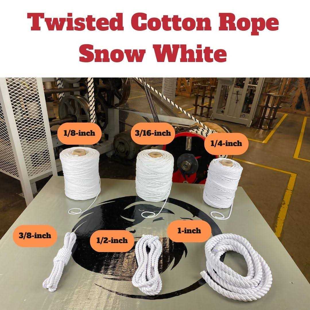 Ravenox Natural Twisted Cotton Rope - Zenithce
