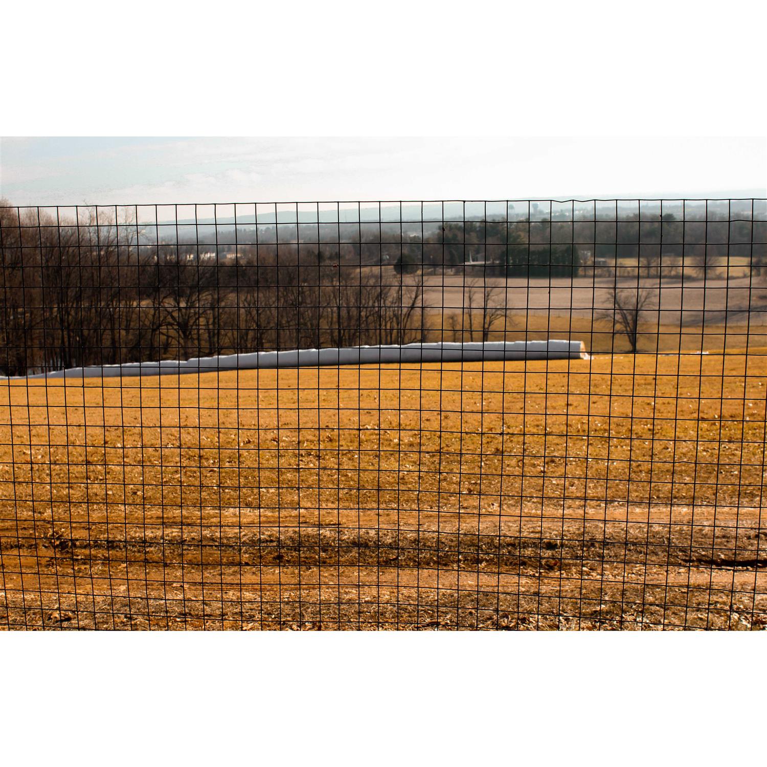 Trident Fence 100′ Welded wire Dog fence-14 ga. galvanized steel core - Zenithce