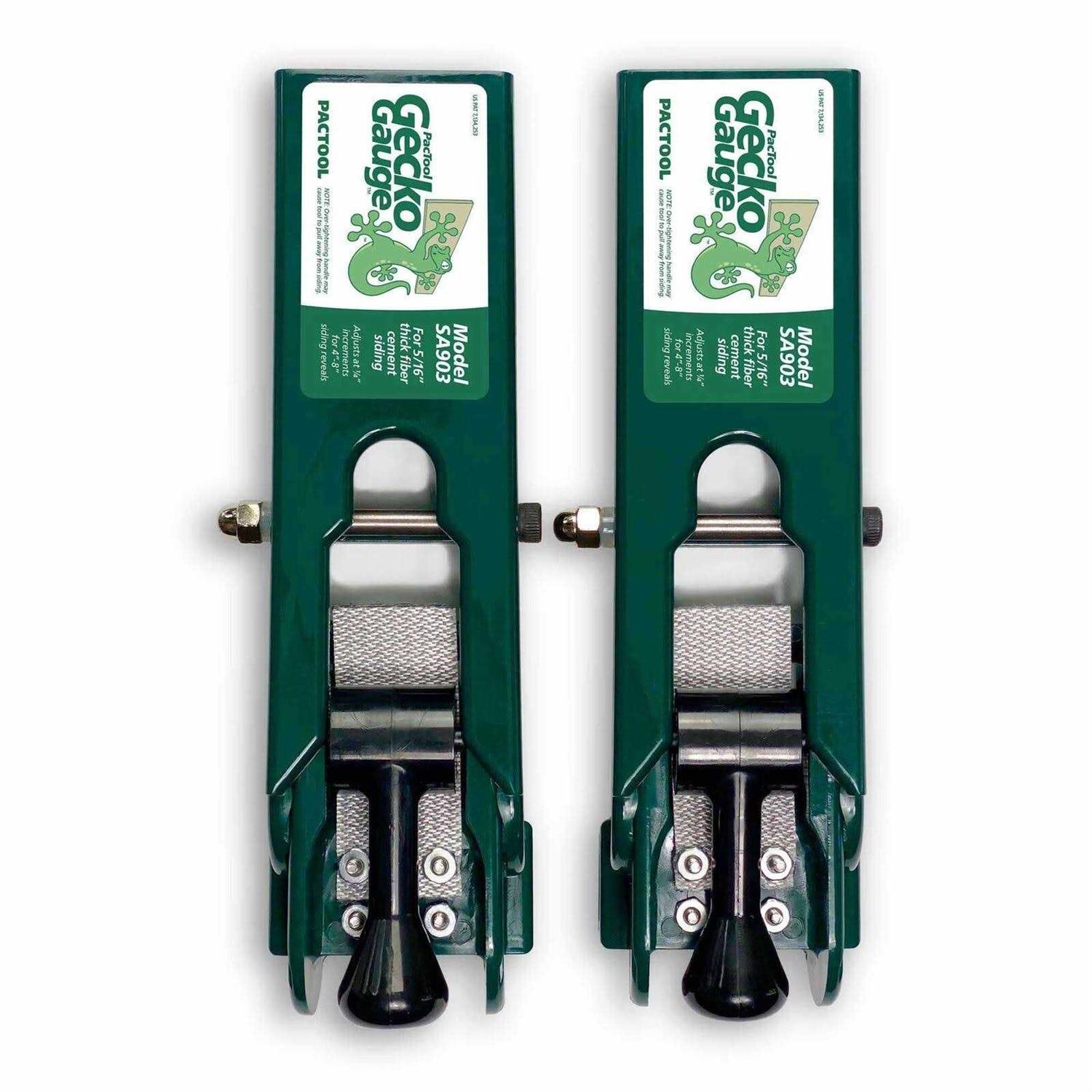 PacTool International SA902 Gecko Gauge Fiber Cement Siding Gauges - Zenithce